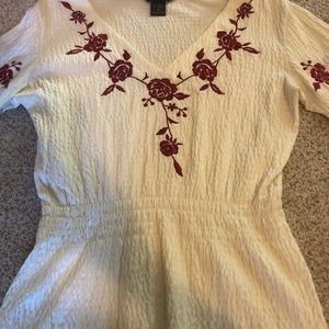 Mods International rouched blouse